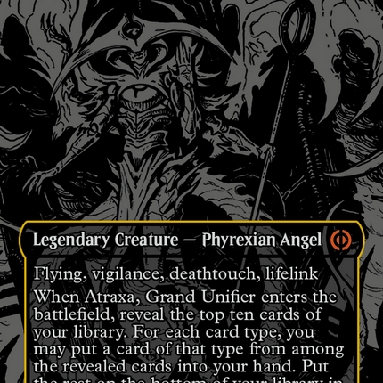 Atraxa, Grand Unifier (Oil Slick Raised Foil) [Phyrexia: All Will Be One]