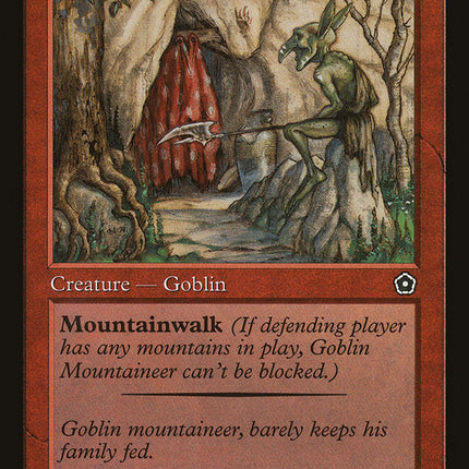 Goblin Mountaineer [Portal Second Age]
