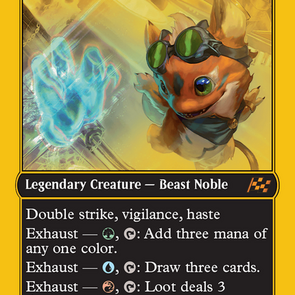 Loot, the Pathfinder (First-Place Foil) [Aetherdrift]