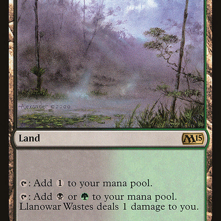 Llanowar Wastes [Magic 2015]