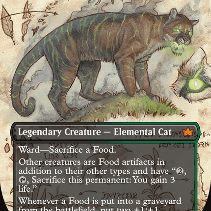 Ygra, Eater of All (Borderless) [Bloomburrow]