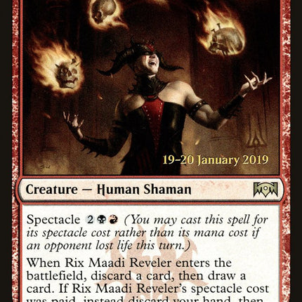 Rix Maadi Reveler [Ravnica Allegiance Prerelease Promos]