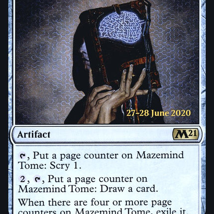 Mazemind Tome [Core Set 2021 Prerelease Promos]