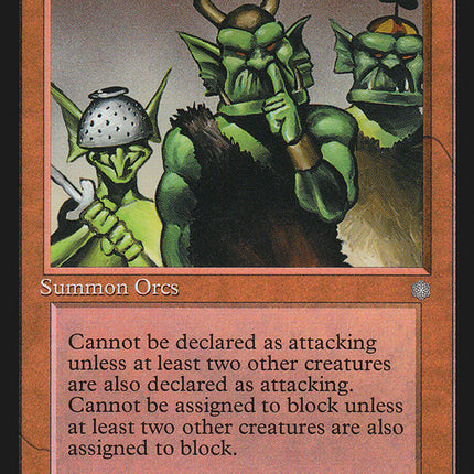 Orcish Conscripts [Ice Age]