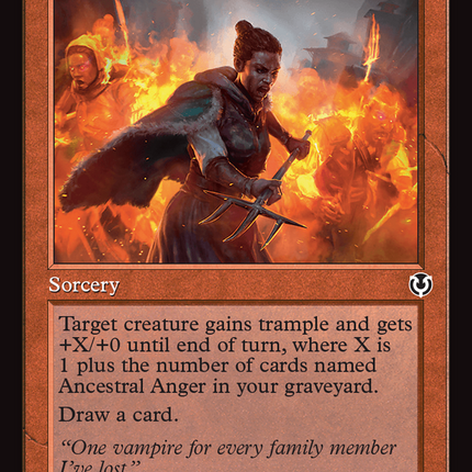 Ancestral Anger (Retro Frame) [Innistrad Remastered]