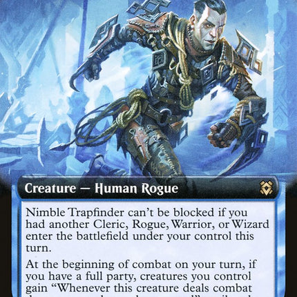 Nimble Trapfinder (Extended Art) [Zendikar Rising]