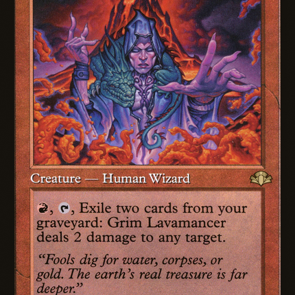 Grim Lavamancer (Retro) [Dominaria Remastered]
