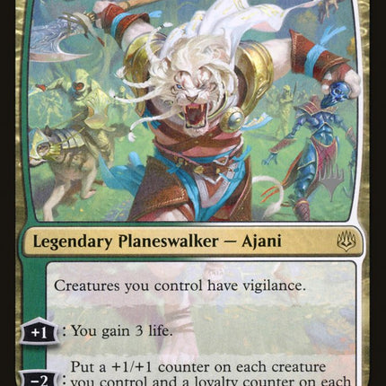 Ajani, the Greathearted (Promo Pack) [War of the Spark Promos]