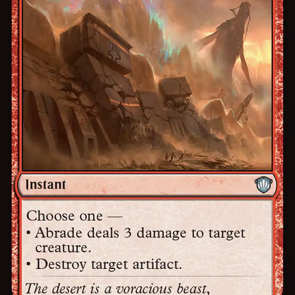 Abrade [Secrets of Strixhaven Commander]