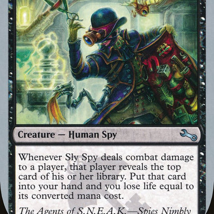 Sly Spy ("Spies Nimbly Eluding Adversaries' Knives") [Unstable]