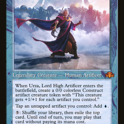 Urza, Lord High Artificer (Retro) [Dominaria Remastered]