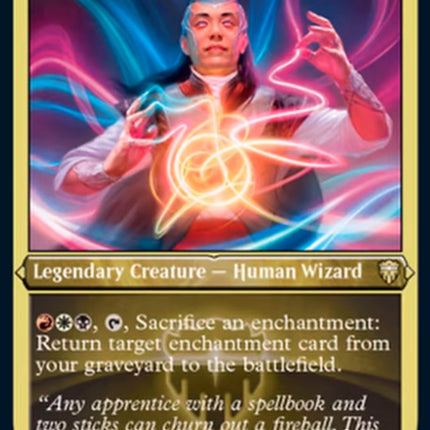 Ghen, Arcanum Weaver (Etched) [Commander Legends]