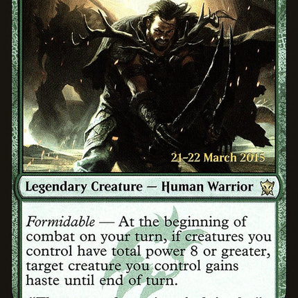 Surrak, the Hunt Caller [Dragons of Tarkir Prerelease Promos]