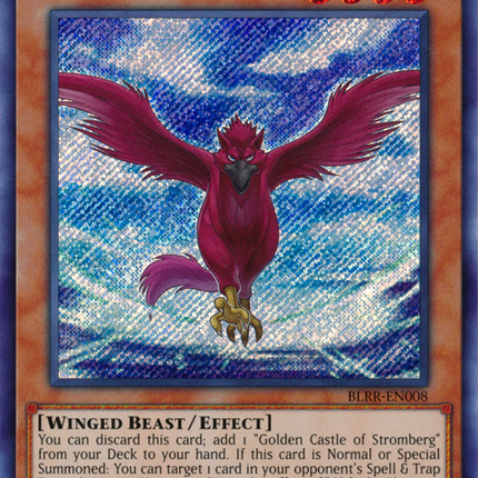 Glife the Phantom Bird [BLRR-EN008] Secret Rare