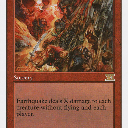 Earthquake [Classic Sixth Edition]