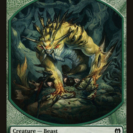 Beast Token [Duel Decks: Heroes vs. Monsters Tokens]