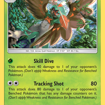 Decidueye (20/236) [Sun & Moon: Cosmic Eclipse]