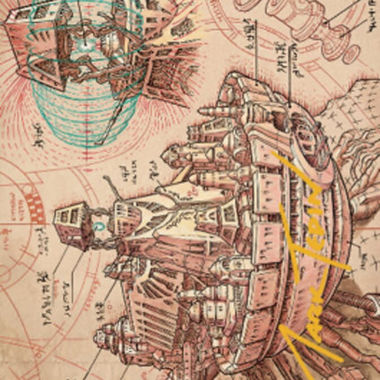 Defense Grid Art Card (Gold-Stamped Signature) [The Brothers' War Art Series]