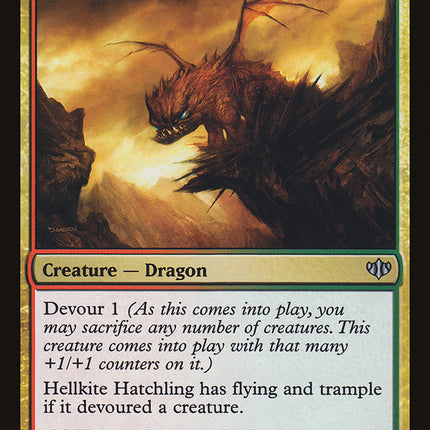 Hellkite Hatchling [Conflux]