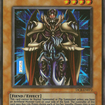 Terrorking Archfiend [DCR-EN072] Super Rare
