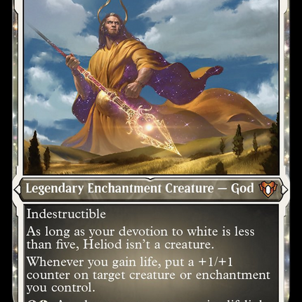 Heliod, Sun-Crowned (Foil Etched) [Commander Masters]