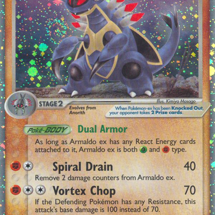Armaldo ex (84/92) [EX: Legend Maker]