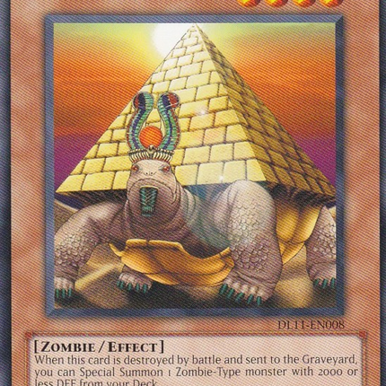 Pyramid Turtle (Blue) [DL11-EN008] Rare