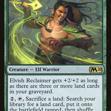 Elvish Reclaimer [Core Set 2020]
