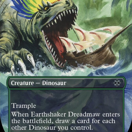 Earthshaker Dreadmaw (Borderless) [The Lost Caverns of Ixalan]
