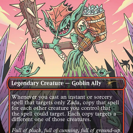 Zada, Hedron Grinder (Display Commander) - Thick Stock [Secret Lair Drop Series]