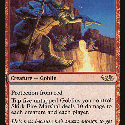 Skirk Fire Marshal (Elves vs. Goblins) [Duel Decks Anthology]