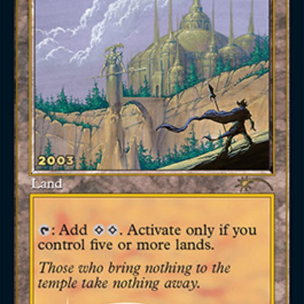Temple of the False God [30th Anniversary Promos]