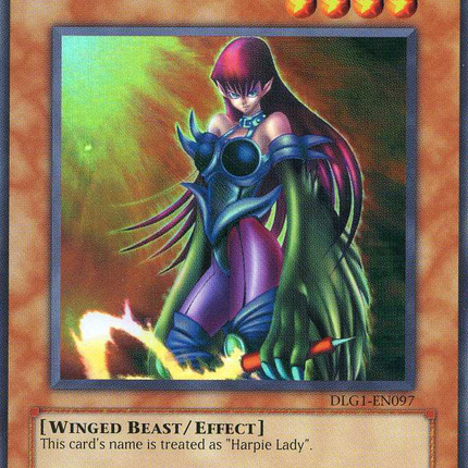 Cyber Harpie Lady [DLG1-EN097] Super Rare