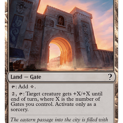 Basilisk Gate (White Border) [Mystery Booster 2]