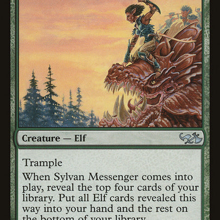 Sylvan Messenger [Duel Decks: Elves vs. Goblins]