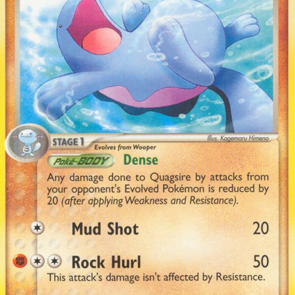 Quagsire (44/115) [EX: Unseen Forces]