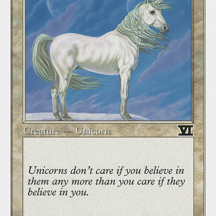Regal Unicorn [Classic Sixth Edition]