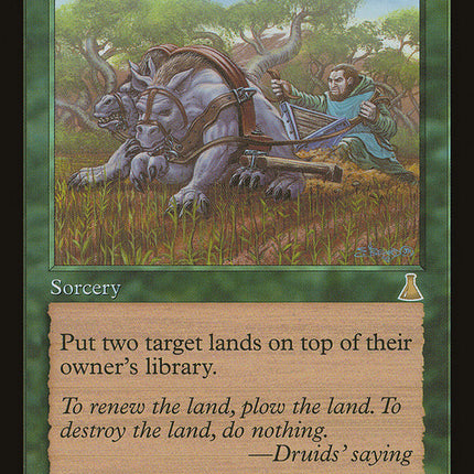 Plow Under [Urza's Destiny]