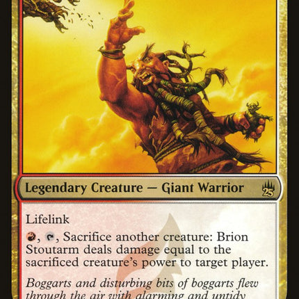 Brion Stoutarm [Masters 25]