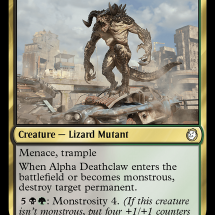 Alpha Deathclaw (Surge Foil) [Fallout]