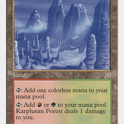 Karplusan Forest [Deckmasters]