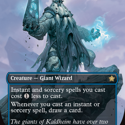 Archmage of Runes (Borderless) (Mana Foil) [Foundations]