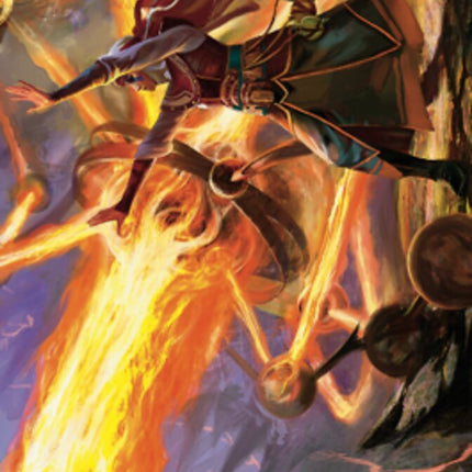 Ghitu Amplifier Art Card (Gold-Stamped Signature) [Dominaria United Art Series]