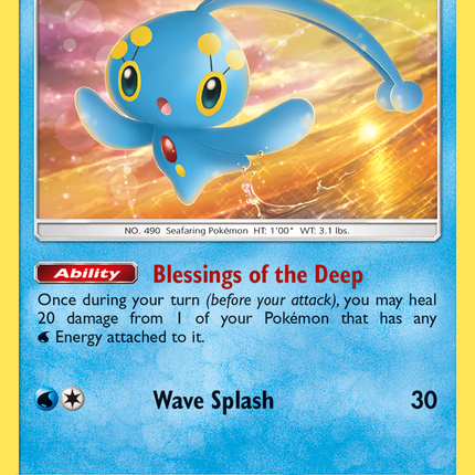 Manaphy (25/73) [Sun & Moon: Shining Legends]