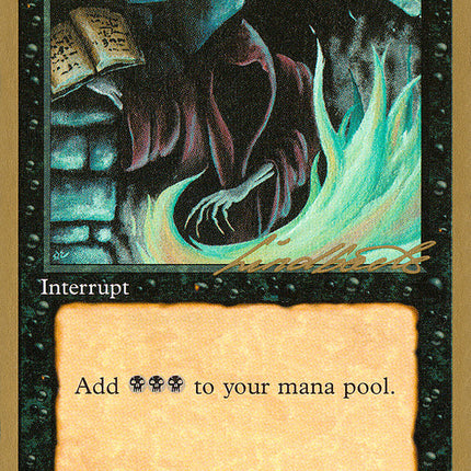 Dark Ritual (Leon Lindback) [Pro Tour Collector Set]