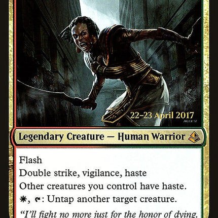 Samut, Voice of Dissent [Amonkhet Prerelease Promos]