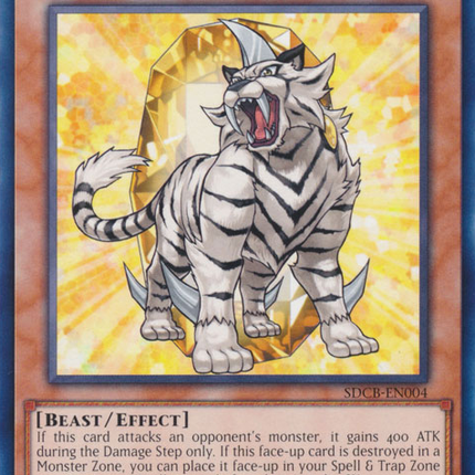 Crystal Beast Topaz Tiger [SDCB-EN004] Common