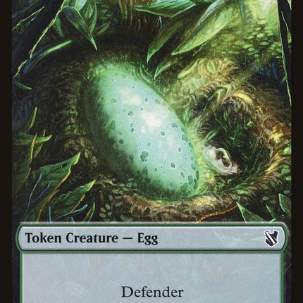 Rhino // Egg Double-Sided Token [Commander 2019 Tokens]