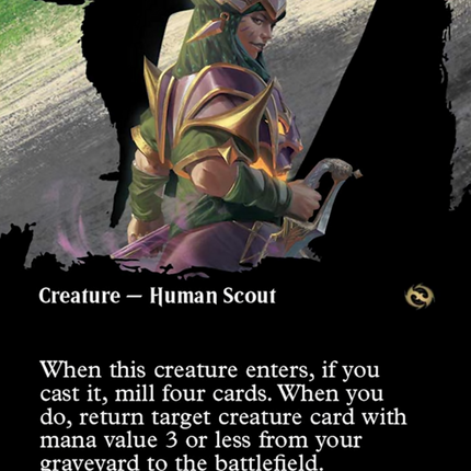 Yathan Roadwatcher (Borderless) [Tarkir: Dragonstorm]