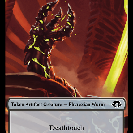Phyrexian Wurm Token (0017) [Modern Horizons 3 Tokens]